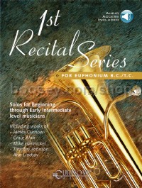 1st Recital Series for Euphonium B.C./T.C. (Book & Online Audio)